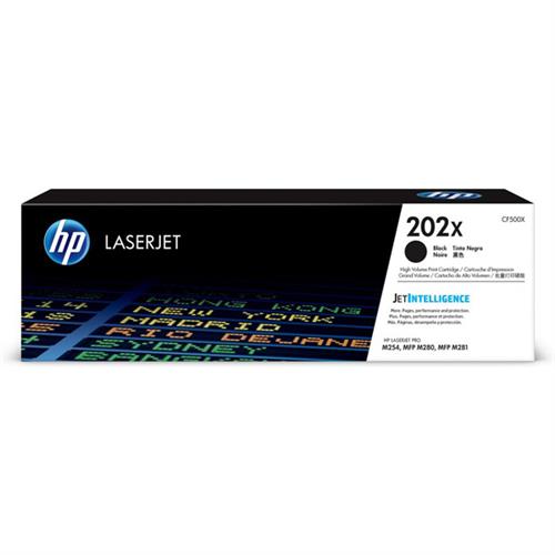 CARTUCHO DE TONER HP 202X NEGRO LASERJET ORIGINAL 202X-HP