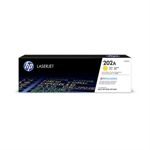 CARTUCHO DE TONER HP 202A AMARILLO ORIGINAL CF202A-HP