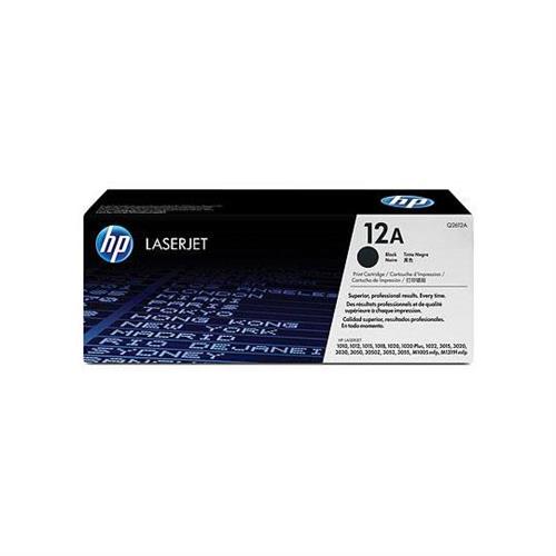 CARTUCHO DE TONER HP 12A NEGRO LASERJET ORIGINAL Q2612A-HP