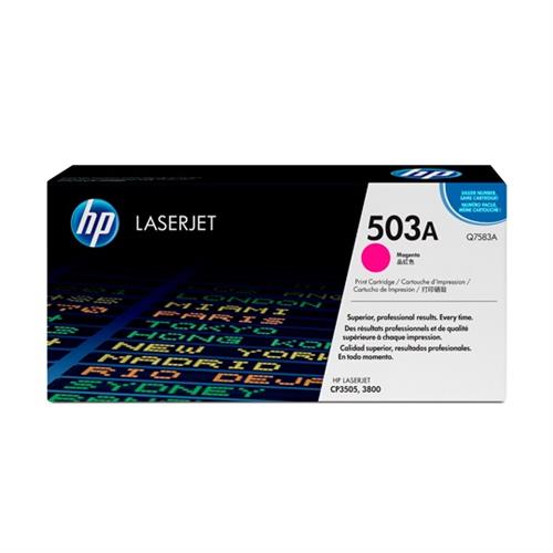 CARTUCHO DE TONER HP 503A MAGENTA LASERJET ORIGINAL Q7583A-HP