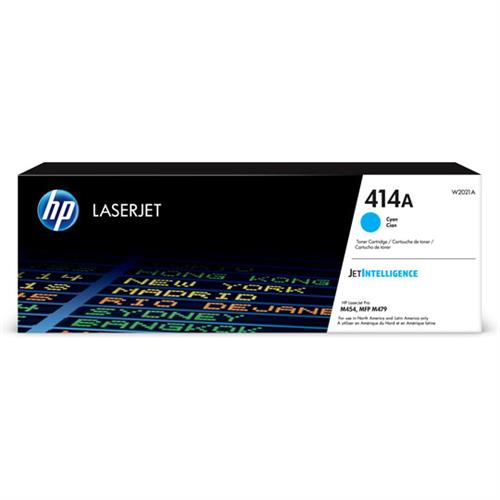 CARTUCHO DE TONER HP 414A CYAN W2021A-HP