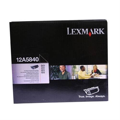 TONER LEXMARK 12A5840 12A5840 COLOR NEGRO-LEXMARK