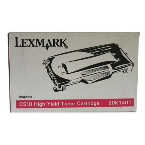 TONER LEXMARK 20K1401 20K1401 COLOR MAGENTA-LEXMARK