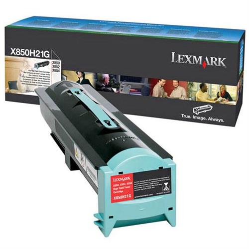 TÓNER LEXMARK X850H21G COLOR NEGRO-LEXMARK