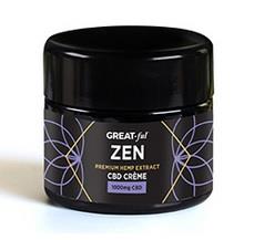 Creme ZEN CBD de  50ml 1000 mg GreatFul-GREATFUL