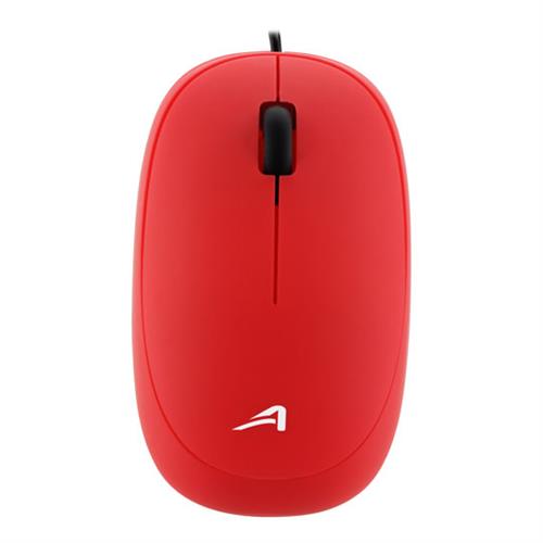 MOUSE ALAMBRICO ACTECK AC-916516 CONEXION USB COLOR ROJO-ACTECK