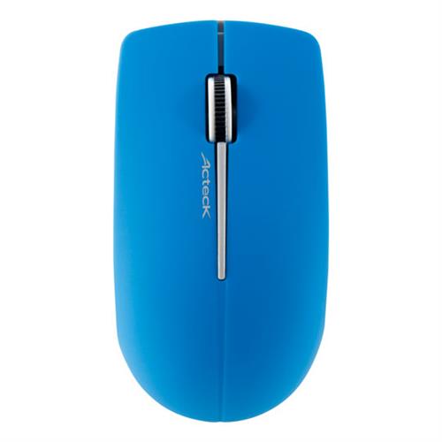 MOUSE RECEPTOR MICRO USB ACTECK AC-916554 CONEXION INALÁMBRICA COLOR AZUL-ACTECK