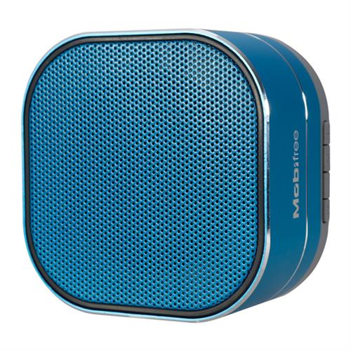 BOCINA PORTATIL MOBIFREE MB-916448 CONEXION BLUETOOTH COLOR AZUL-ACTECK