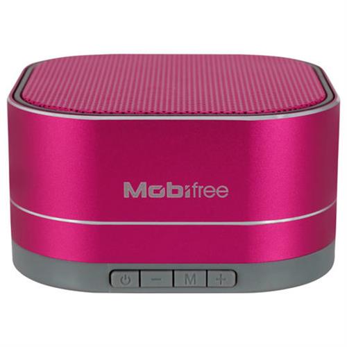 BOCINA PORTATIL MOBIFREE MB-916455 CONEXION BLUETOOTH COLOR LILA-ACTECK