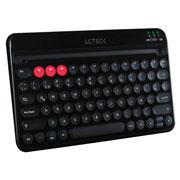 TECLADO MULTIDISPOSITIVO ACTECK AC-926638 INALAMBRICO NEGRO-ACTECK