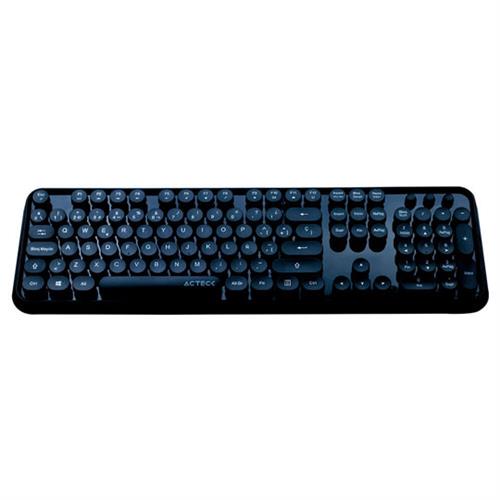 KIT TECLADO Y MOUSE ACTECK RK110 923170 CONEXION INALAMBRICO COLOR NEGRO-ACTECK