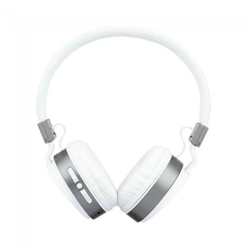 AUDIFONOS DIADEMA LFACOUSTICS LA-925921 INALAMBRICOS CON CONEXION 3.5MM BLANCO-ACTECK