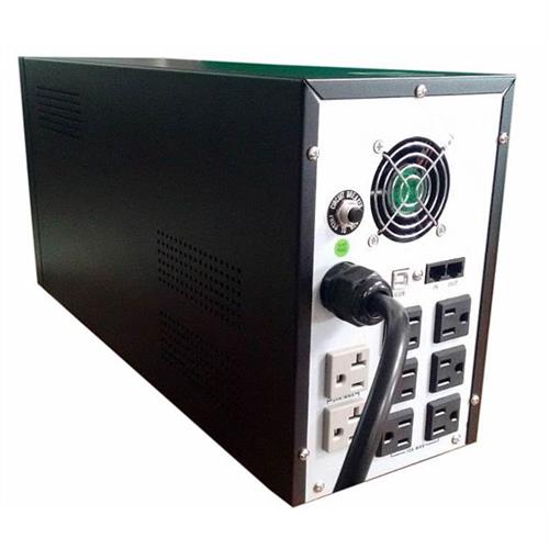 NO BREAK DE 5 CONTACTOS DATASHIELD KS3000 PRO CAPACIDAD DE 3000 VA DURACION DE 10 MIN-DATASHIELD