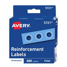 REFUERZOS TRANSPARENTES(200 REFUERZOS) #-AVERY