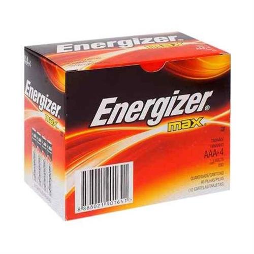 PILA ALCALINA ENERGIZER AAA DE 1.5 VOLTS 24 PIEZAS-ENERGIZER