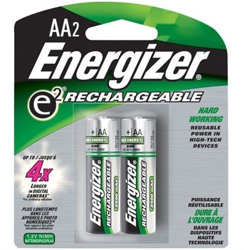 PILA RECARGABLE ENERGIZER AA 2 PIEZAS-ENERGIZER