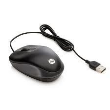 MOUSE HP DE VIAJE ALAMBRICO NEGRO-HP