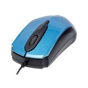 MOUSE MANHATTAN 177801 CON RUEDA DE DESPLAZAMIENTO NEGRO CON AZUL-MANHATTAN