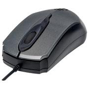 MOUSE MANHATTAN 179423 TRES BOTONES CON RUEDA DE DESPLAZAMIENTO NEGRO-MANHATTAN