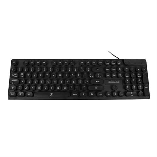 TECLADO MASTER CHOICE PC-201045 INALAMBRICO NEGRO-PERFECT CHOICE