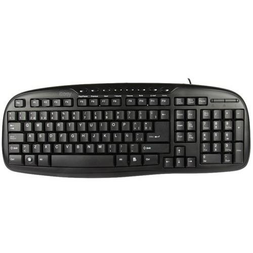 TECLADO EASY LINE EL-993384 ALAMBRICO CONEXION USB-EASY LINE