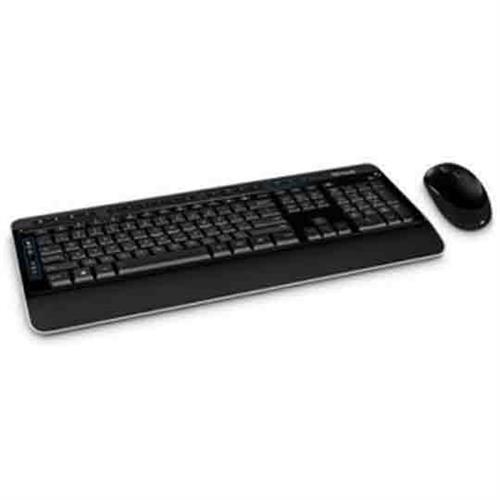 KIT TECLADO Y MOUSE MICROSOFT PP3-00004 CONEXION INALAMBRICO COLOR NEGRO-MICROSOFT