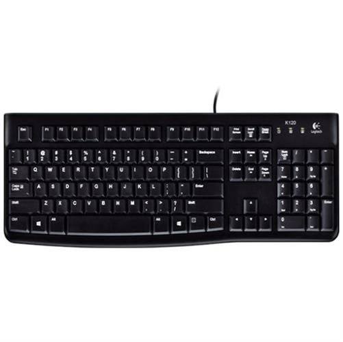 TECLADO LOGITECH K120 ALAMBRICO CONEXION USB-LOGITECH