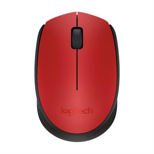 MOUSE LOGITECH M170 INALAMBRICO CONEXION USB COLOR ROJO-LOGITECH