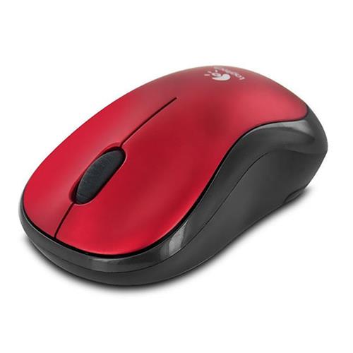 MOUSE LOGITECH M185 INALAMBRICO CONEXION USB COLOR ROJO-LOGITECH