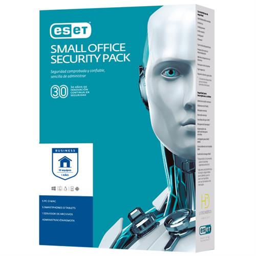 ANTIVIRUS ESET SMALL OFFICE SEC CON 10 LICENCIAS-ESET