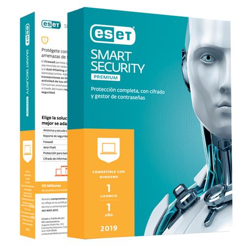 ANTIVIRUS ESET SMART SEC PREM CON 1 LICENCIA-ESET