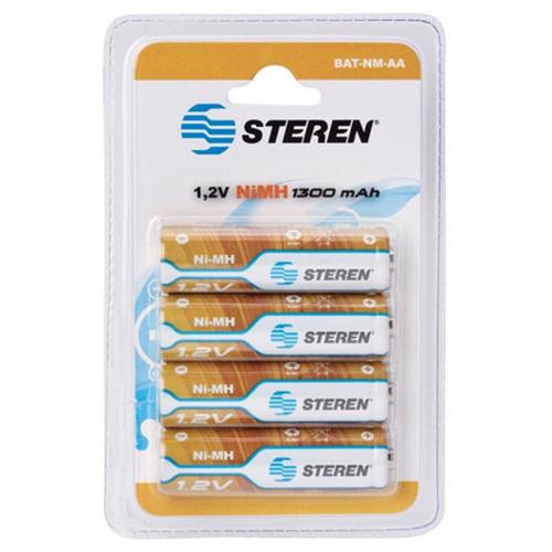 PILA RECARGABLE STEREN AA 4 PIEZAS-STEREN