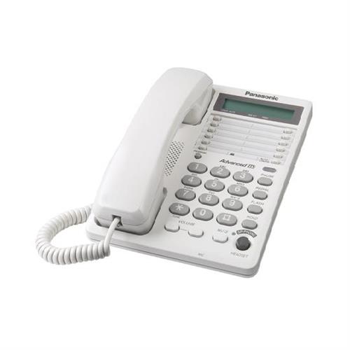 TELEFONO ALAMBRICO PANASONIC TS108MEW PARA 1 LINEA 1 PIEZA-PANASONIC