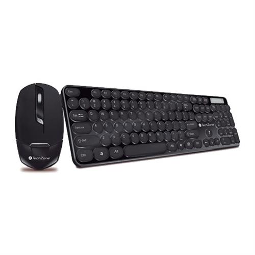 KIT TECLADO Y MOUSE TECHZONE TZ18COMB01-INA USB-BLUETOOTH-TECHZONE