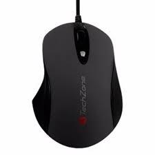 MOUSE ALAMBRICO TECHZONE TZ16MOU01-ALA CONEXION USB COLOR NEGRO-TECHZONE