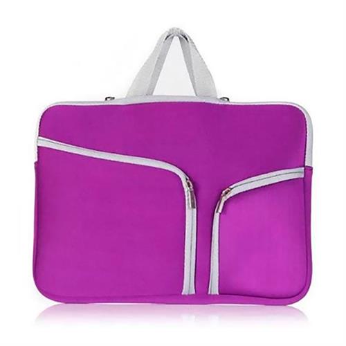 FUNDA PARA LAPTOP BROBOTIX 457896P NEOPRENO 15.4 PULGADAS MORADA-BROBOTIX