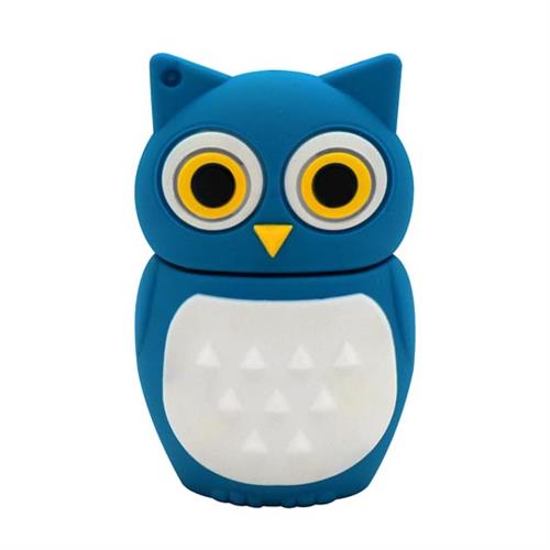 MEMORIA USB BROBOTIX 190432-2 DE 32GB DE BUHO AZUL-BROBOTIX