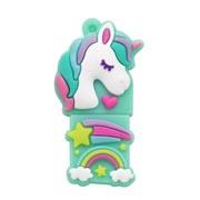 MEMORIA USB BROBOTIX 190432-29 DE 32GB DE UNICORNIO ARCOIRIS-BROBOTIX