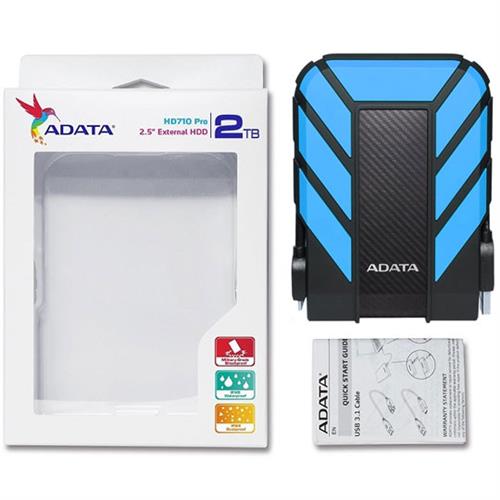 DISCO DURO EXTERNO ADATA AHD710P-2TU31-CBL DE 2 TB COLOR AZUL CON NEGRO-ADATA