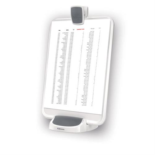 BASE PARA DOCUMENTOS FELLOWES 9311501 DE PLASTICO 30 X 25 CM COLOR BLANCO-FELLOWES