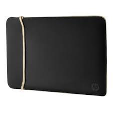 FUNDA HP 2UF59AA REVERSIBLE DE NEOPRENO COLOR DORADO Y NEGRO-HP