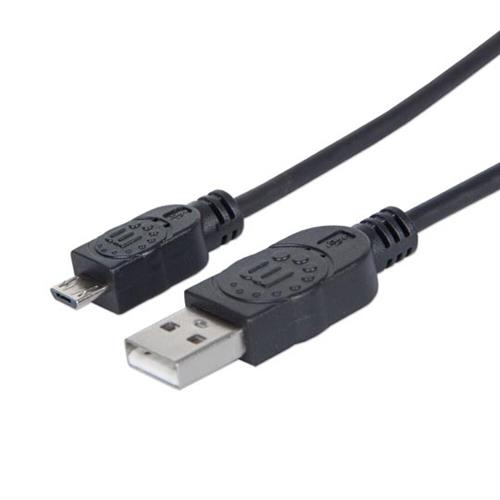 CABLE MANHATTAN 307178 USB 1.8 M NEGRO A MACHO A B MACHO-MANHATTAN