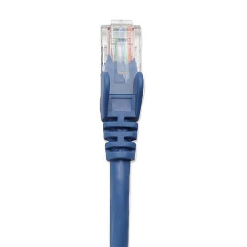 CABLE TRANSFERENCIA DE DATOS 318983 PATCH UTP CATEGORIA 5E 2M AZUL RJ45 A RJ45-MANHATTAN