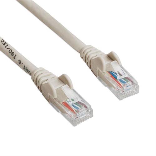 CABLE TRANSFERENCIA DE DATOS 340380 PATCH UTP CATEGORIA 6 1.5 METROS GRIS RJ45 A RJ45-MANHATTAN