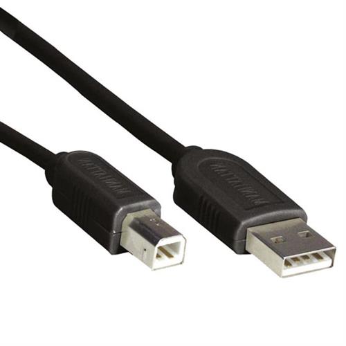 CABLE MANHATTAN 342650 USB A-B 1.8 METROS NEGRO MACHO A MACHO-MANHATTAN