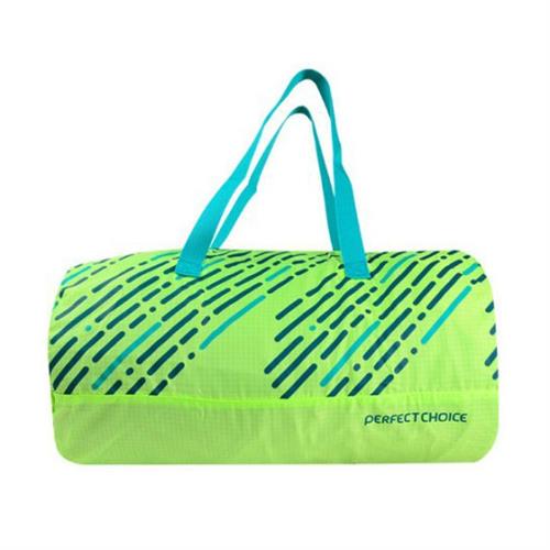 MALETA VERDE CON AZUL PERFECT CHOICE PC-083184 DE POLIESTER-PERFECT CHOICE