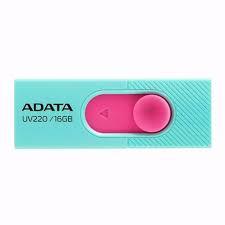 MEMORIA USB USB 2.0 2.0 AUV220-16G-RGNPK DE 16 GB ROSA/TURQUESA-ADATA