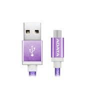 CABLE A-DATA AMUCAL-100CMK-CPU USB 2.0 A MACHO-MICRO USB MORADO-ADATA