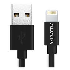 CABLE DUAL MICRO USB - LIGHTNING A MACHO A B MACHO ADATA AMFIPL-100CM-CBK COLOR NEGRO 1 M-ADATA