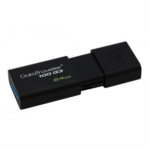 MEMORIA KINGSTON DT100G3/64GB 64 GB COLOR NEGRO-KINGSTONE